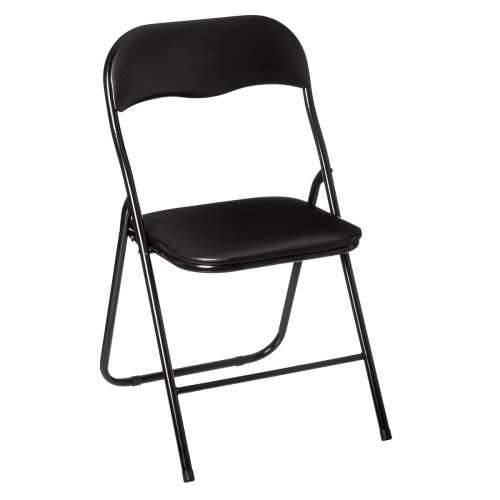 Blagavaonska stolica Atmosphera Crna 44 x 44 x 79,5 cm Cijena