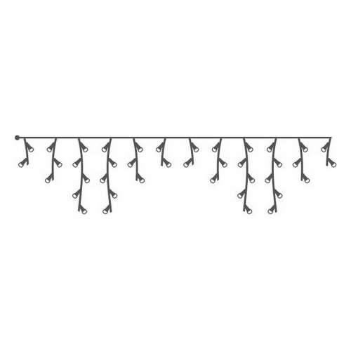 LED svjetla za zavjese EDM 71482 Icicle Easy-Connect 100 W 0,72 W 200 x 50 cm Cijena