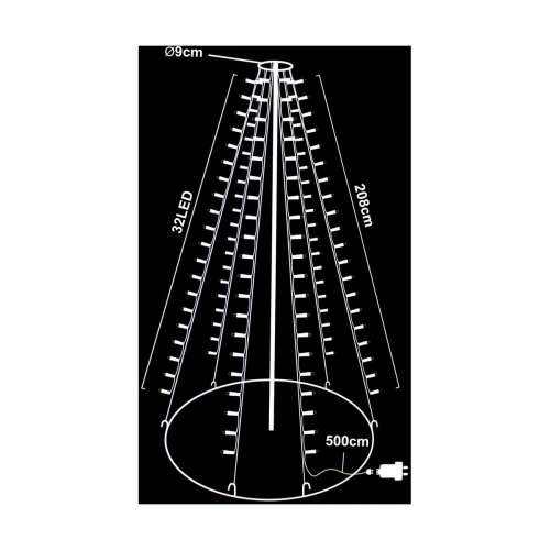LED vijenac Bijela (2 m) Cijena