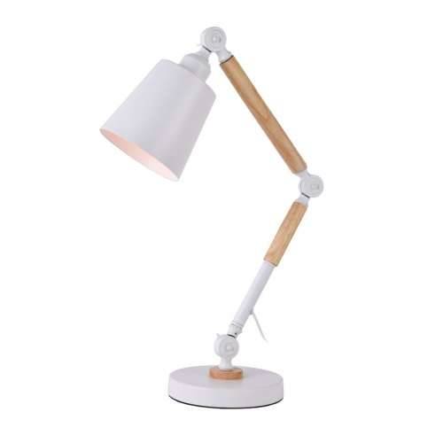 Flexo / Stolna svjetiljka EDM 32117 Bijela Metal 60 W E27 Ø 18 x 53 cm Cijena