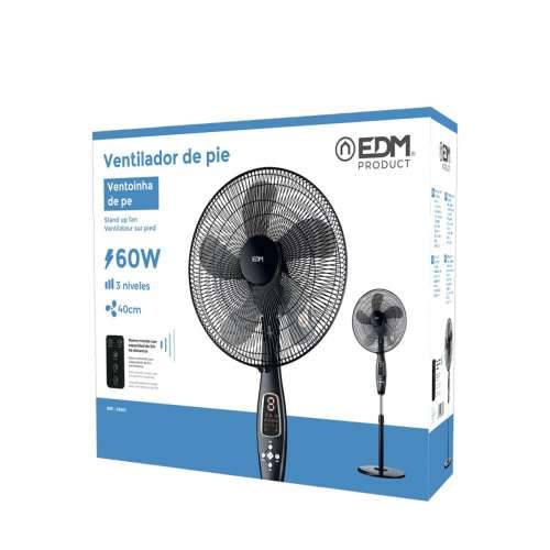 Podni Ventilator EDM 33967 Crna 60 W Cijena