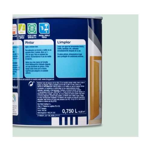 lak Bruguer 5298031 Lak za finiš 750 ml Mint saten Cijena