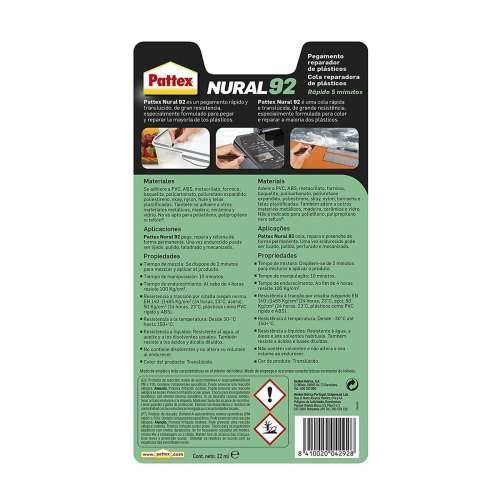 Instant Ljepilo Pattex Nural 92 22 ml 1 Dijelovi Cijena