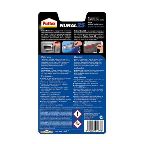 Instant Ljepilo Pattex nural 25 22 ml Tekući 1 Dijelovi Cijena