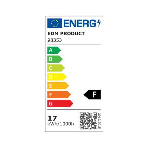 LED žarulja EDM 98353 F 165 W 17 W E27 1800 Lm Ø 6,5 x 12,5 cm (3200 K) Cijena