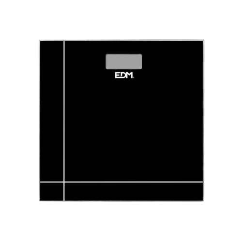 Kupaonička Digitalna Vaga EDM 07521 Crna Kristal 180 kg Cijena