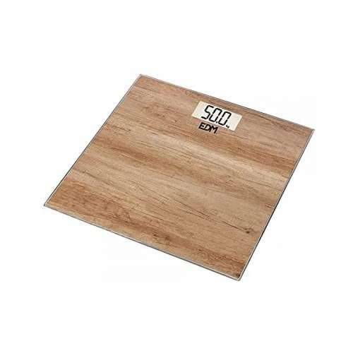 Kupaonička Digitalna Vaga EDM 07531 Smeđa Drvo Kristal 180 kg Cijena