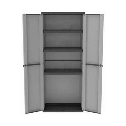Ormar za odjeu Terry jline268 Crna Crna/Siva Smola Plastika 68 x 37,5 x 163,5 cm Cijena