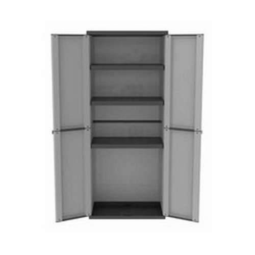 Ormar za odjeu Terry jline268 Crna Crna/Siva Smola Plastika 68 x 37,5 x 163,5 cm Cijena