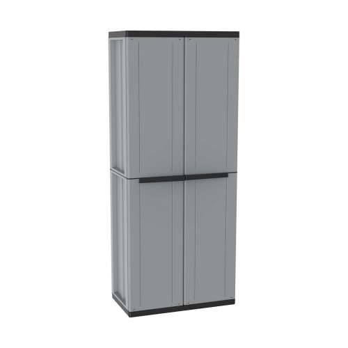 Ormar za odjeu Terry jline268 Crna Crna/Siva Smola Plastika 68 x 37,5 x 163,5 cm Cijena