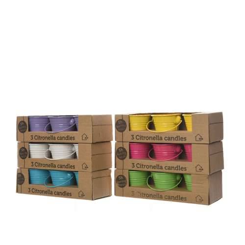 Repelent komaraca Decoris Set Svijeća Ø 5 x 6,5 cm Pisana 45 g Cijena
