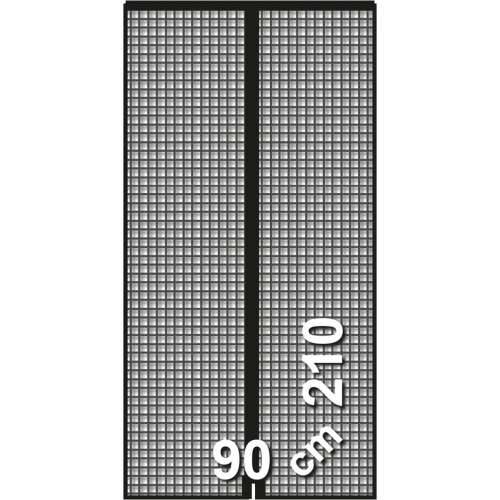 Zavjesa protiv Muha Schellenberg Vrata Magnetna 90 x 210 cm Antracitna Kaljeno Staklo Cijena