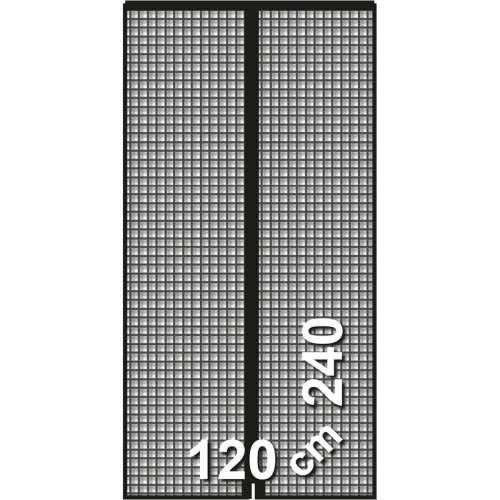 Zavjesa protiv Muha Schellenberg Vrata Magnetna Kaljeno Staklo Antracitna (120 x 240 cm) Cijena