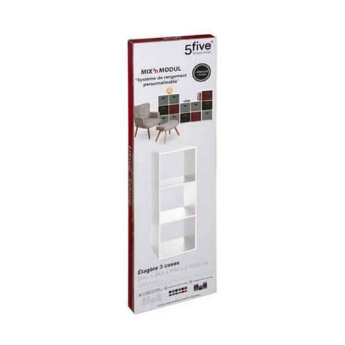 Polica 5five Simply Smart Bijela Drvo 34,4 x 32 x 100,5 cm Cijena