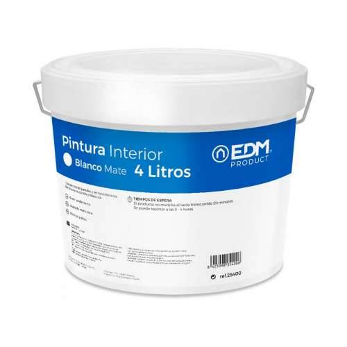 Boja EDM 25400 Bijela 4 L Unutrašnjost Cijena