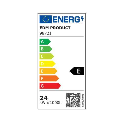 LED žarulja EDM 98721 E 24 W 200 W E27 2700 lm Ø 7 x 13,6 cm (4000 K) Cijena