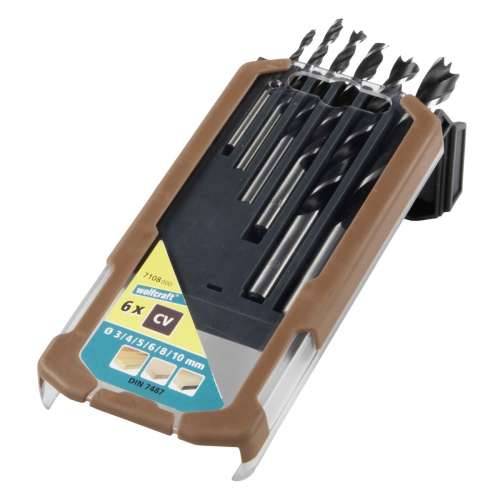 Set bušilica Wolfcraft 7108000 Drvo 6 Dijelovi Cijena