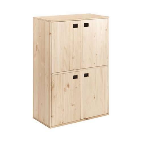 Namještaj Astigarraga Dinamic4 4 vrata Prirodno Drvo Borovina 105,4 x70,8 x 33 cm Cijena