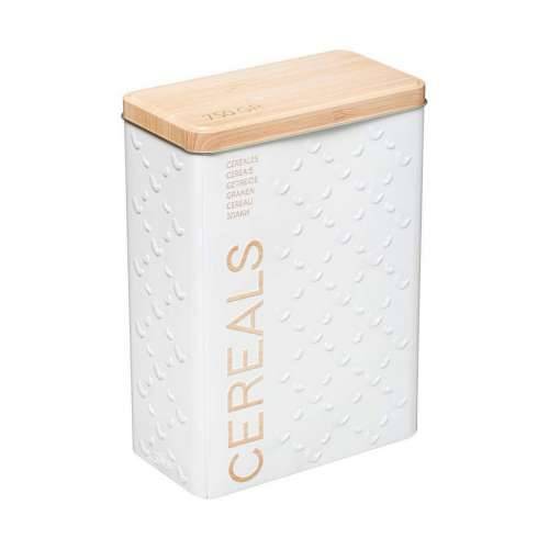 Višenamjenska Kutija Nature Scandi Metal Bijela 750 g Cijena