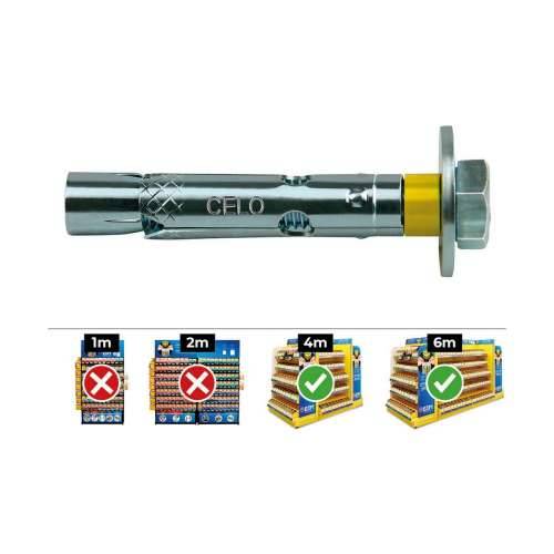 Kutija za vijke CELO Ø 8 X 80 MM Pocinčano Cijena