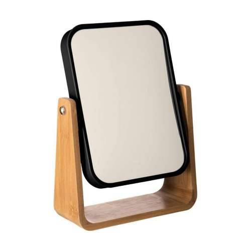 Ogledalo s Nosačem za Montiranje 5five Simply Smart Natureo Crna Bambus 22 x 16 x 6 cm Cijena