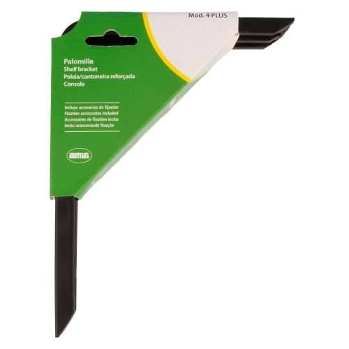 Zidni nosač AMIG 4plus-21110 Police Crna Aluminij (25 x 15 cm) Cijena