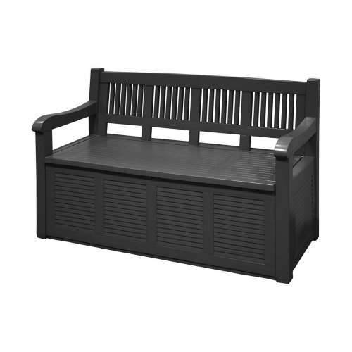 Klupa sanduk Salzburg Tamno sivo 130 x 60 x 85 cm Cijena