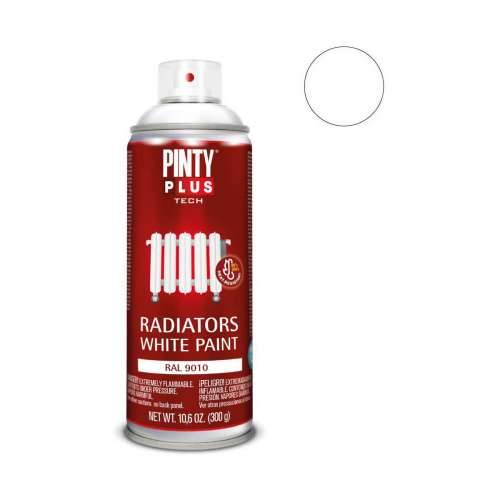 Boja u spreju Pintyplus Tech RAL 9010 400 ml Radijator Bijela Cijena