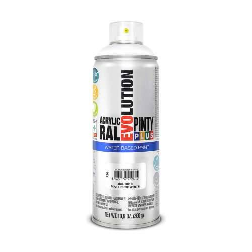 Boja u spreju Pintyplus Evolution RAL 9010 Mat Vodena baza Pure White 400 ml Cijena