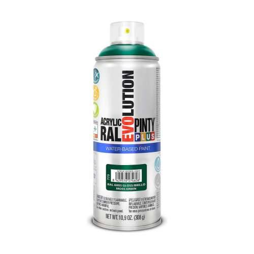 Boja u spreju Pintyplus Evolution RAL 6005 Vodena baza Moss Green 400 ml Cijena