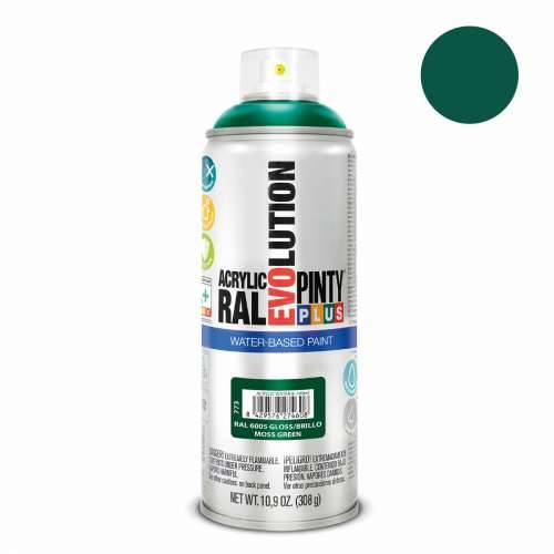 Boja u spreju Pintyplus Evolution RAL 6005 Vodena baza Moss Green 400 ml Cijena