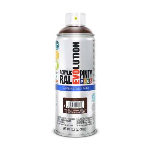 Boja u spreju Pintyplus Evolution RAL 8017 Vodena baza Čokolada 400 ml Cijena