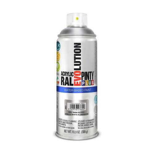 Boja u spreju Pintyplus Evolution RAL 9006 Vodena baza White Aluminium 400 ml Cijena