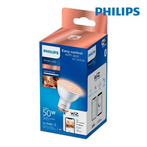 Dikroična LED Žarulja Philips Wiz Bijela F 4,7 W GU10 345 Lm (2700 K) (2700-6500 K) Cijena