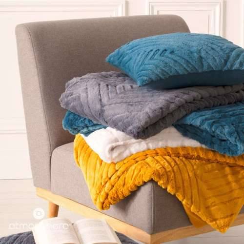 Deka Atmosphera Plaid Winter Rhombus Siva (230 x 180 cm) Cijena