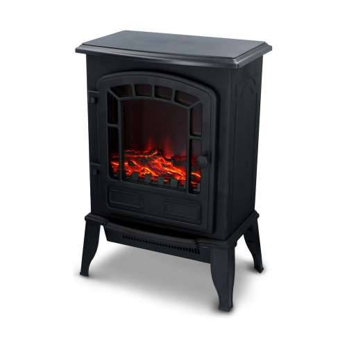 Ukrasni Zidni Električni Kamin Classic Fire Torino Crna 2000 W 56,5 x 24 x 38 cm Cijena