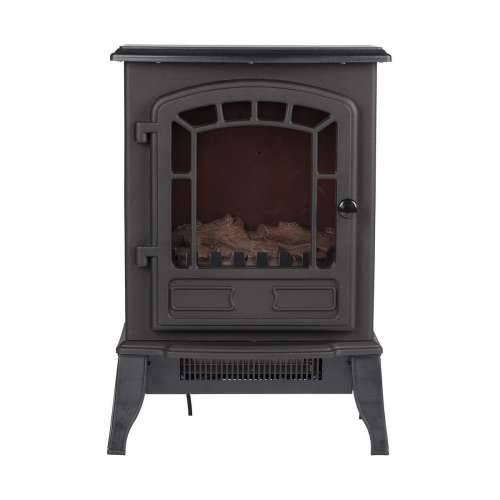 Ukrasni Zidni Električni Kamin Classic Fire Torino Crna 2000 W 56,5 x 24 x 38 cm Cijena