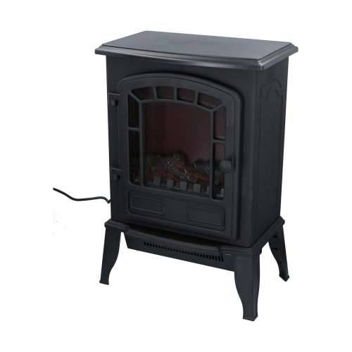 Ukrasni Zidni Električni Kamin Classic Fire Torino Crna 2000 W 56,5 x 24 x 38 cm Cijena