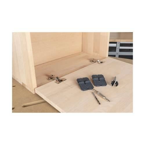 Kutija za Alat s Dodaci Wolfcraft 4656000 Cijena