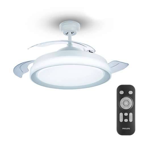 Stropni Ventilator sa Svjetlom Philips Atlas Bijela 35 W 28 W 4500 Lm Cijena