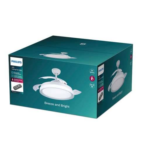Stropni Ventilator sa Svjetlom Philips Atlas Bijela 35 W 28 W 4500 Lm Cijena