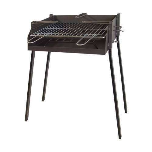 Roštilj na Ugljen s Nogama Imex el Zorro Crna Metal 50 x 40 x 75 cm Cijena