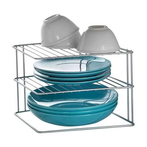 Organizator za Kuhinjski Ormarić Metaltex Palio 3 Police Metal (25 x 25 x 19 cm) Cijena