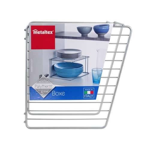Organizator za Kuhinjski Ormarić Metaltex Boxe 2 Police Metal (25 x 25 x 15 cm) Cijena