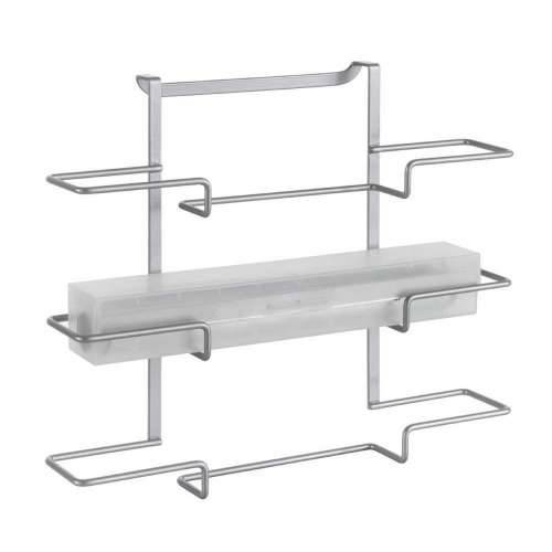 Vješalica za Vrata Metaltex Galileo Metal 36 x 9 x 30 cm Trostruko Držač rola Cijena