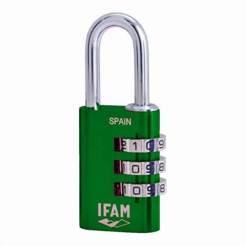 Zaključavanje kombinacijom IFAM Combi30 Metal Aluminij Zelena Cijena