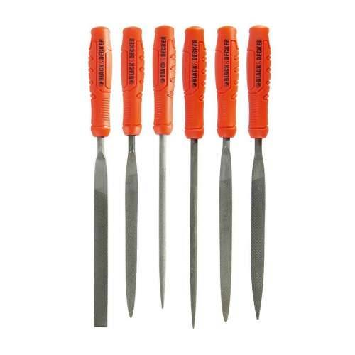 Skup rašpi Black & Decker bdht0-22270 6 Dijelovi Geometrijske figure Cijena