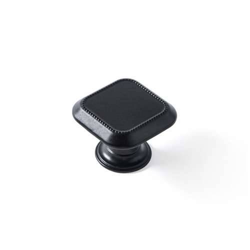 Zatvarač jabučica Rei Crna Mat crna Metal 30 x 30 mm 4 Dijelovi Cijena
