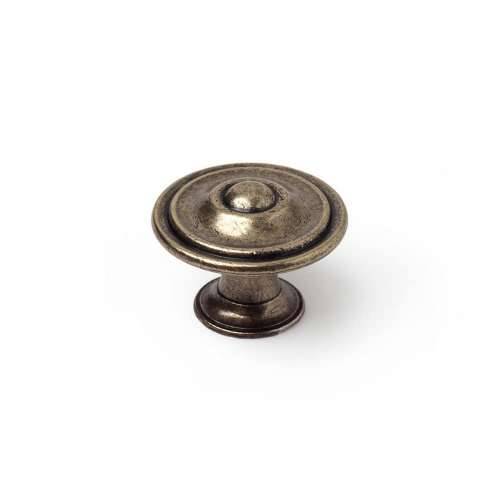 Zatvarač jabučica Rei Metal Istrošeno Ø 35 x 26 mm Okruglo Premaz u shabby stilu 4 Dijelovi Cijena