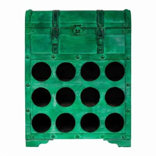 Stalak za boce Alexandra House Living PVC Drvo Metal 28 x 59 x 45 cm Škrinja Cijena